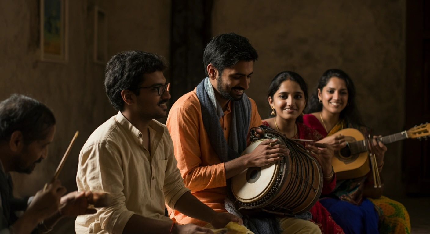 Collaborative music session
