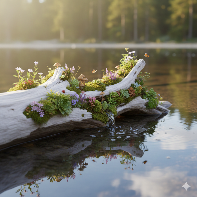 A quiet encounter with nature